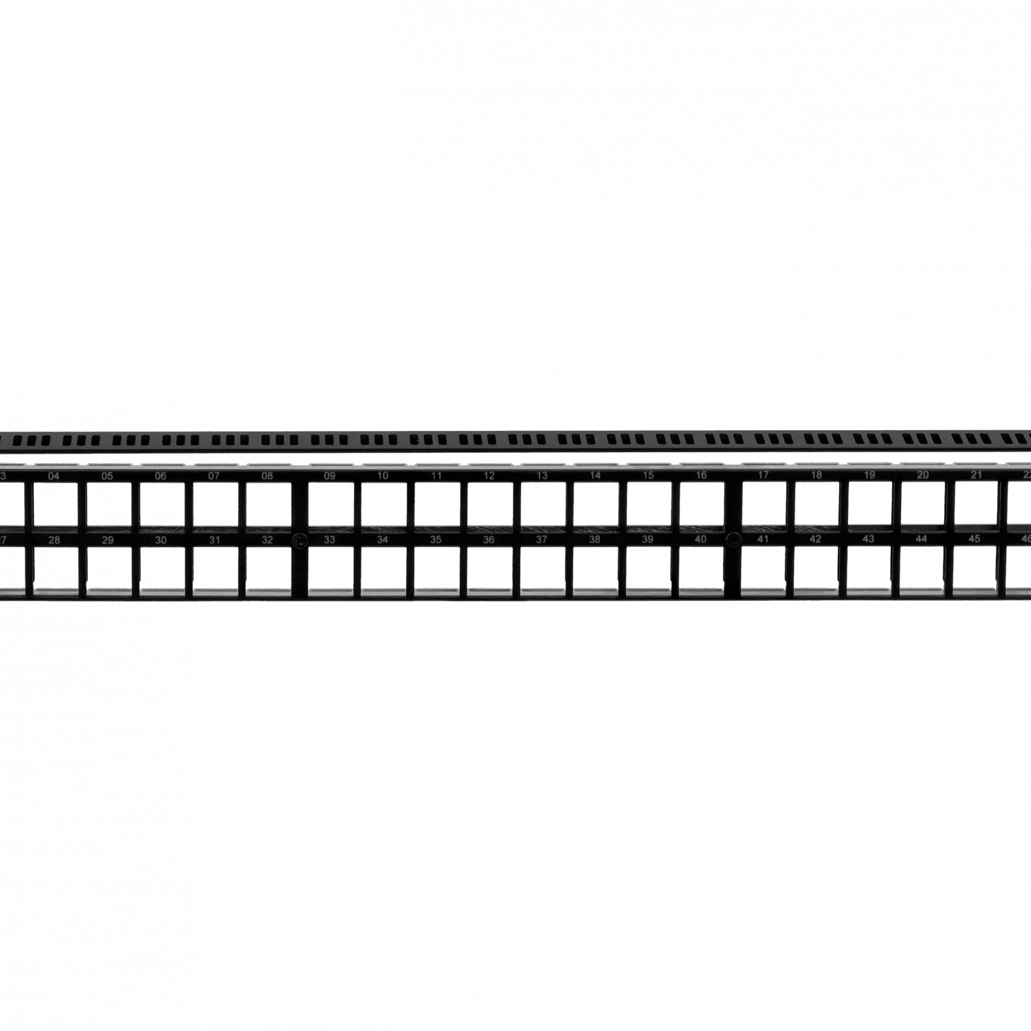 FURUKAWA Metal 48-Keystone Patch Panel 1U Vacio Unloaded 35050824 4