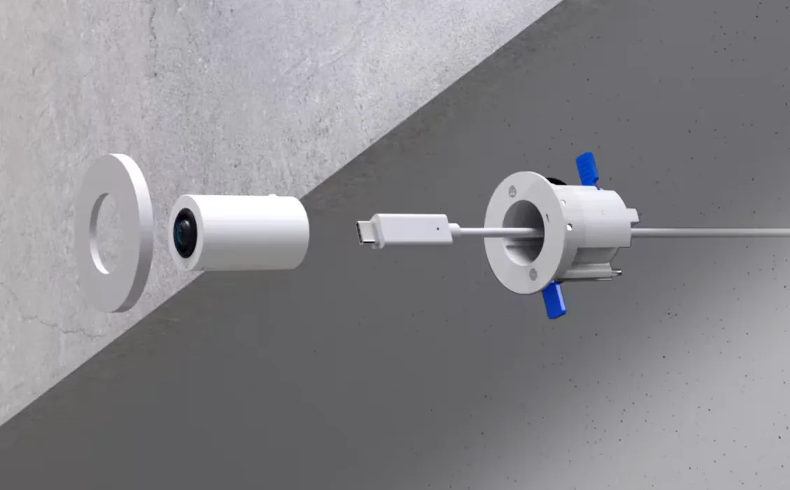 UBIQUITI Soporte Techo Embuti 360/110/50P UACC-AI-Theta-Pro-PFM-Camera 1