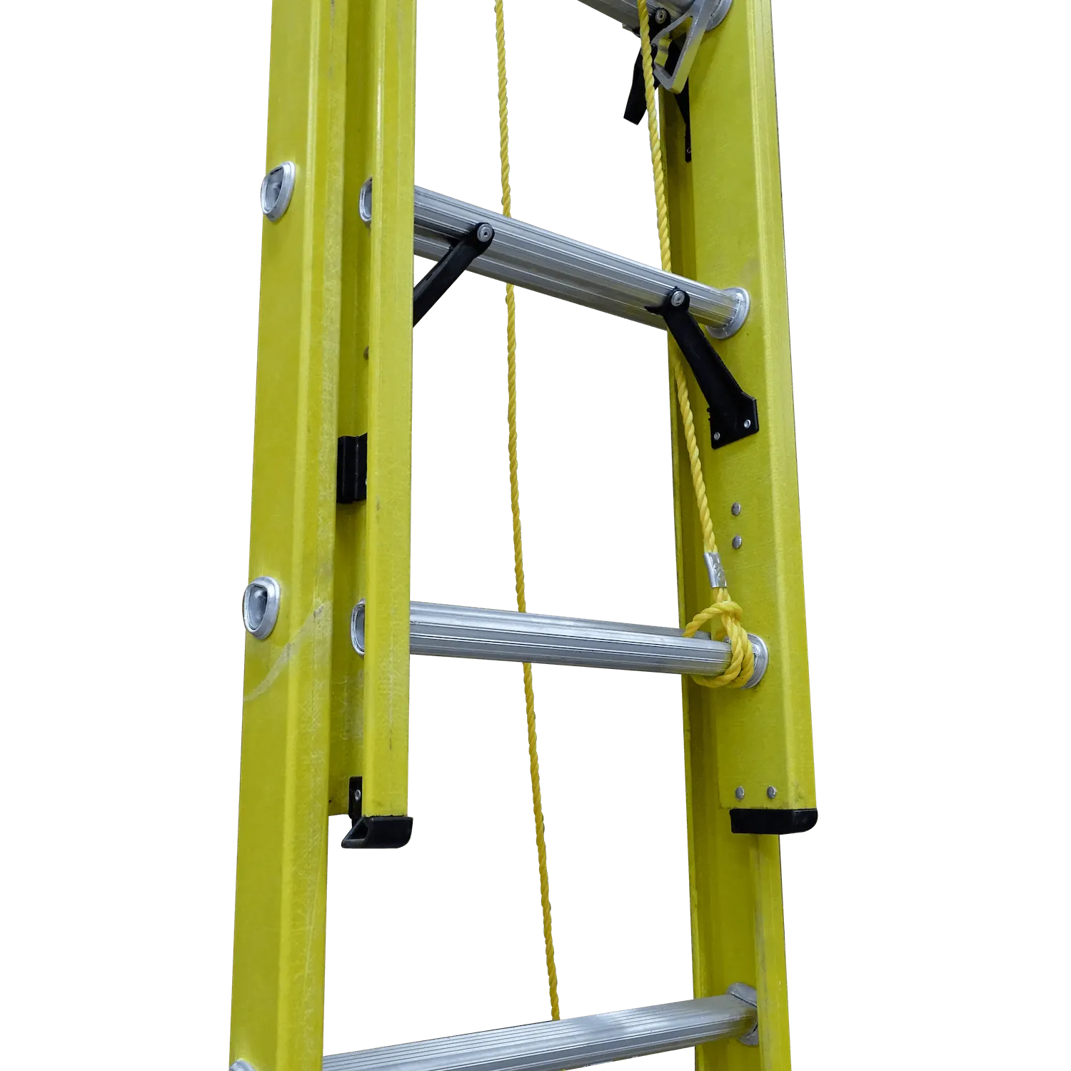 4,8-9,9mt 140kg Telescopica Fibra de Vidrio 32 peldano Escalera 3