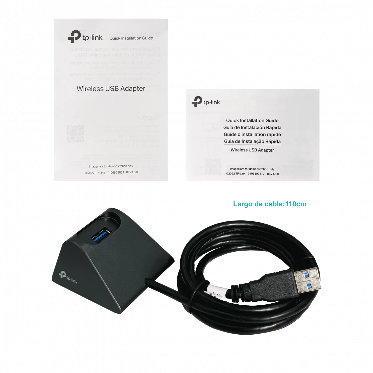 TP-LINK WiFi6E 2402+2402+574mbps-6/5/2,4GHz AXE5400 USB3.0 Cable 110cm 3