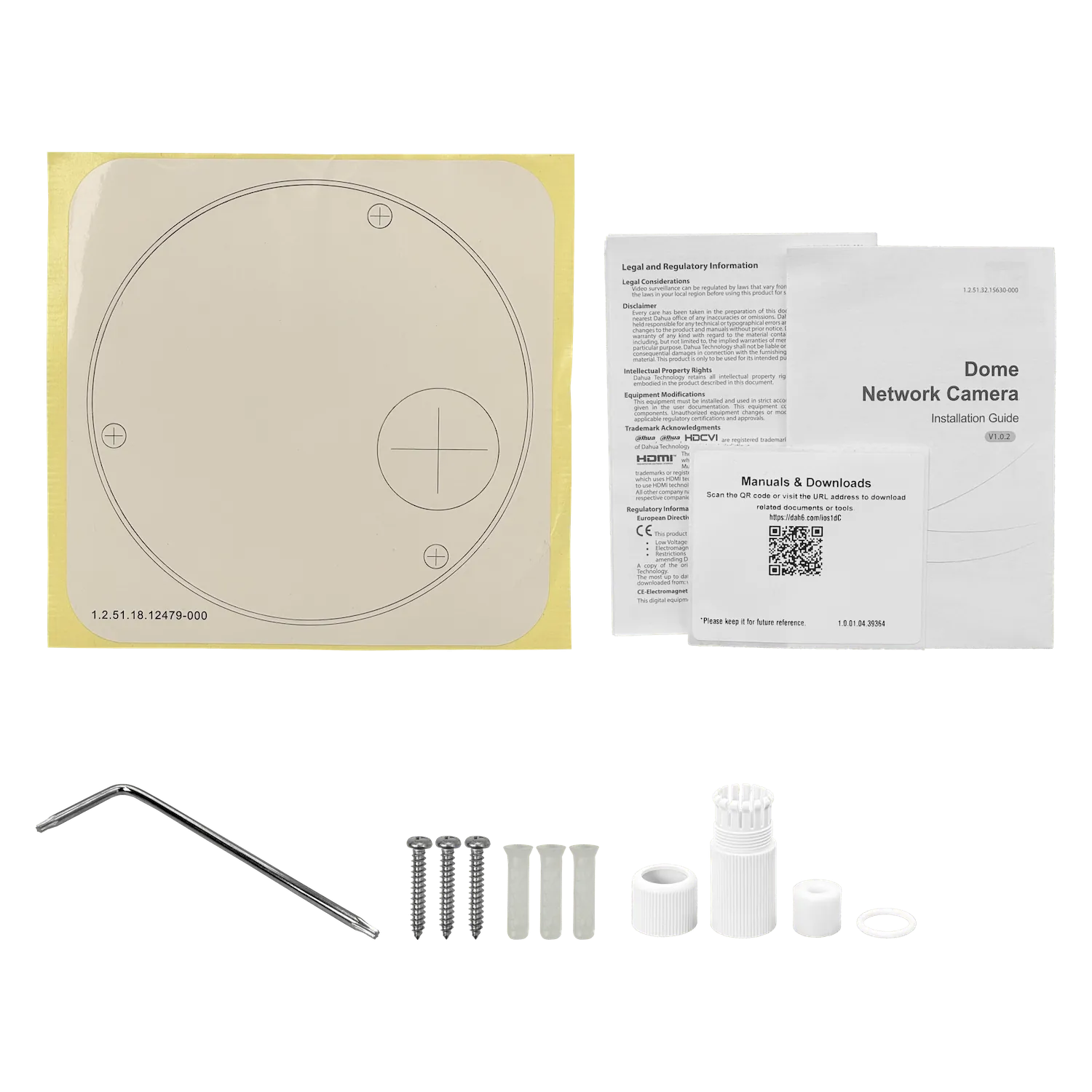 DAHUA Domo 2MP Fijo-2,8mm IP67 IK10 Poe IR30mt Camara MicroSD WizSense 6