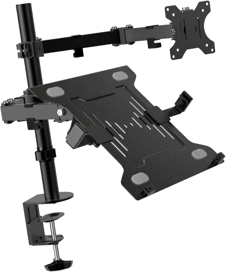 KLIPXTREME Soporte 1-Monitor 1-Notebook 13-32pulg Brazo Articulado 8kg 7