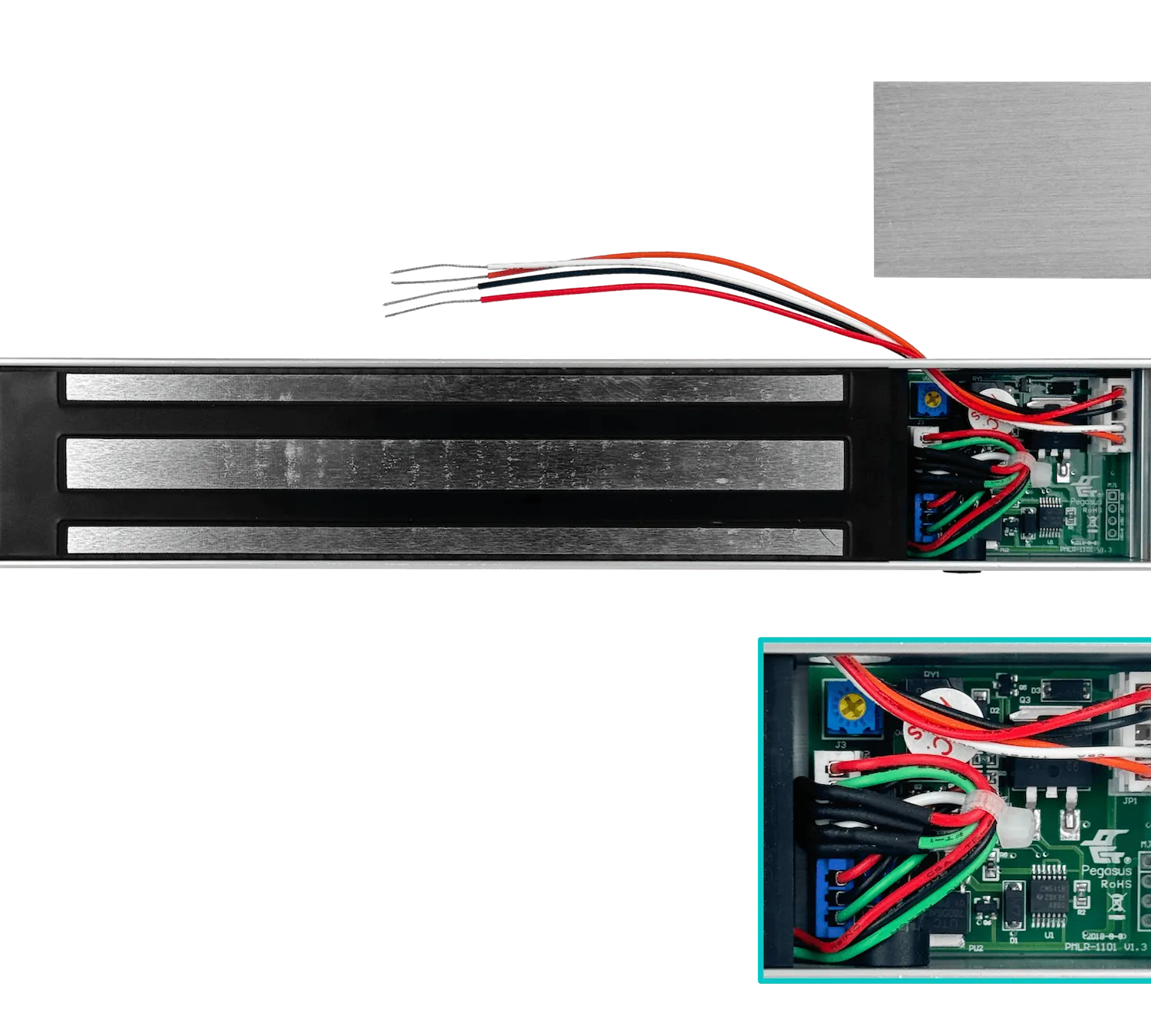 UBIQUITI Electroiman 270KG 12VDC 0,8A incluye Soporte L Aluminio 5