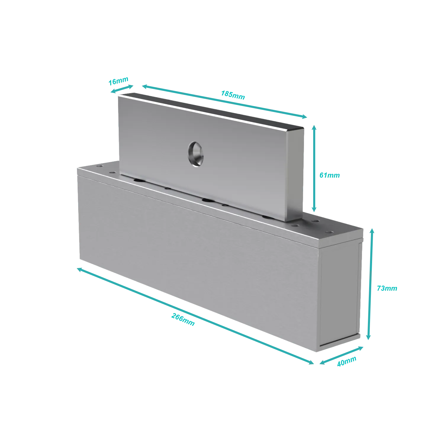 UBIQUITI Electroiman 540KG 12VDC 0,5A incluye Soporte L Aluminio 6