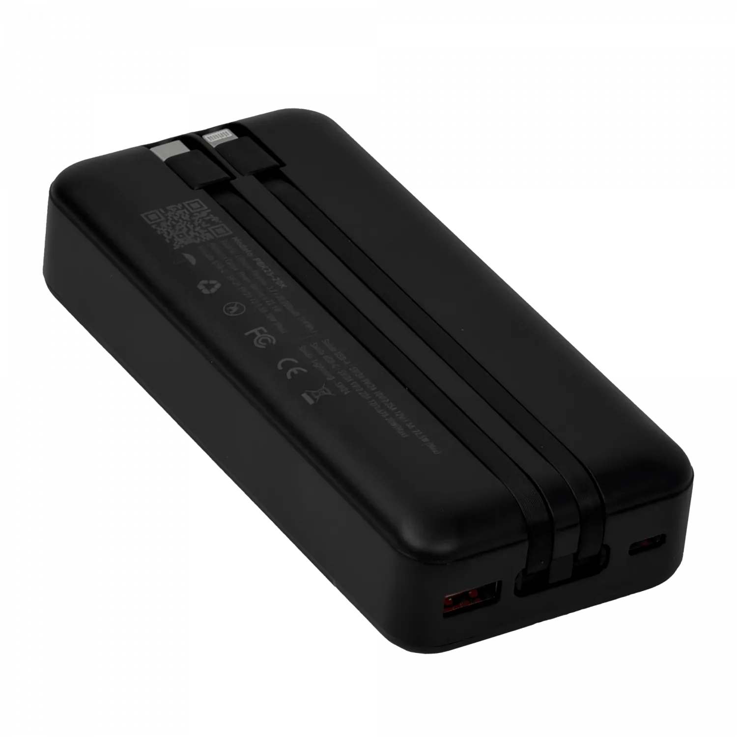 PHILCO Banco de Bateria 20000mAh 2-USB-C USB-A 74Wh Max-22,5W Portatil 4