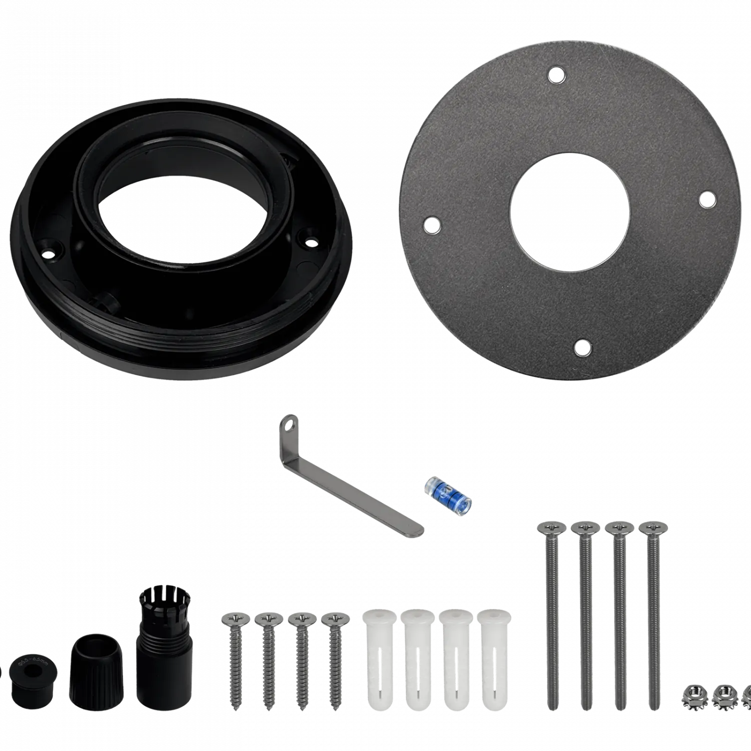 UI Negra req-PoE MiniDomo V55º 1-100 2K IK04 IP66 CamaraIP IR Mic/Spk 7