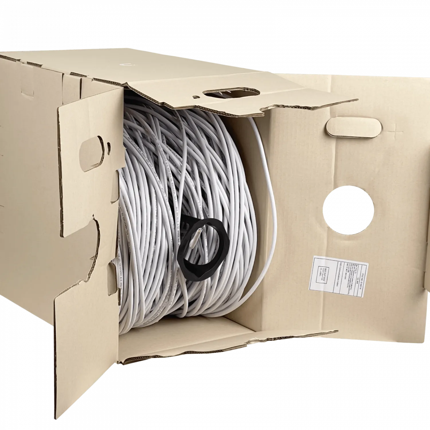 UBIQUITI CMR-UL1666 UTP Cat6A interior Blanco 305mt 23AWG Caja Cable 2