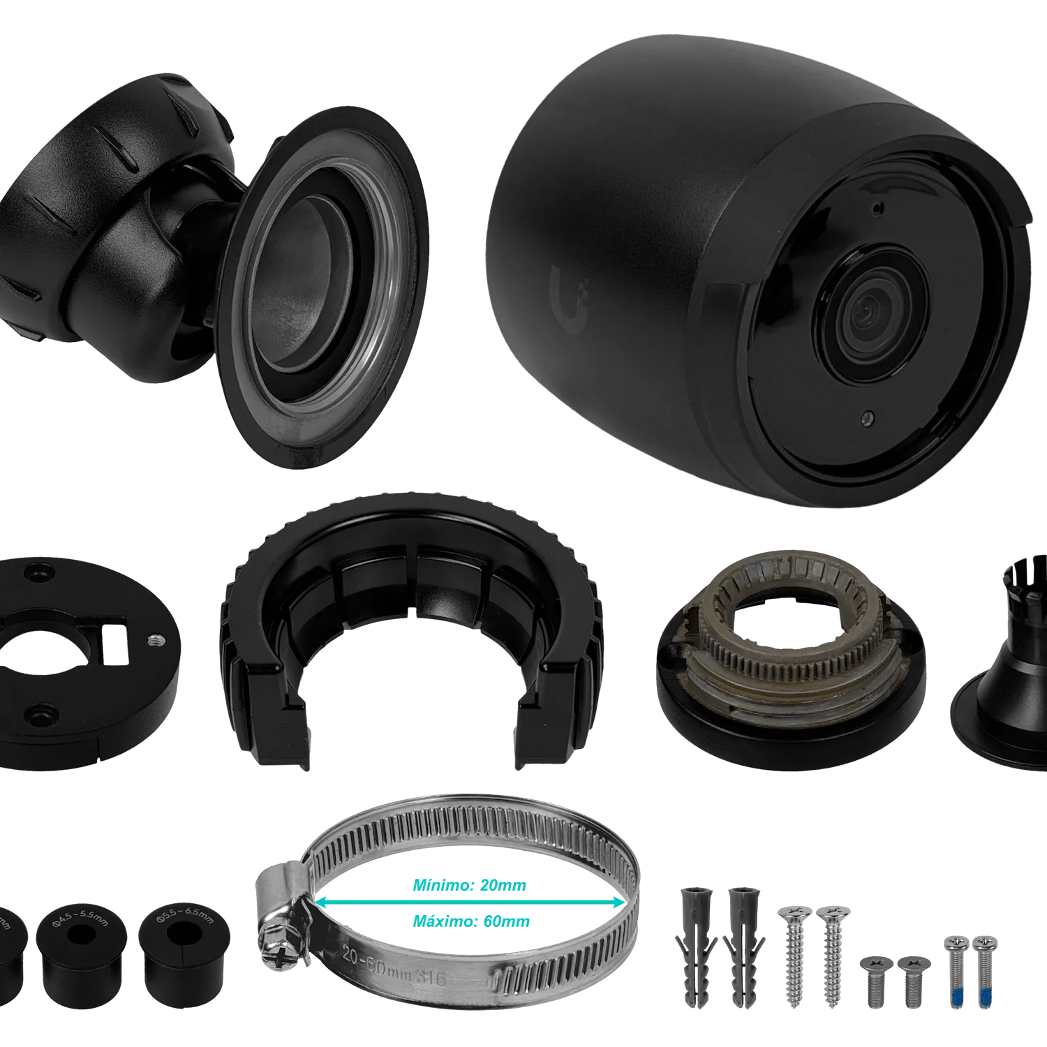 Camara IP Ubiquiti UniFi G6 Bullet Negra 8MP AI PoE IR 30m Seguridad Empresarial 5