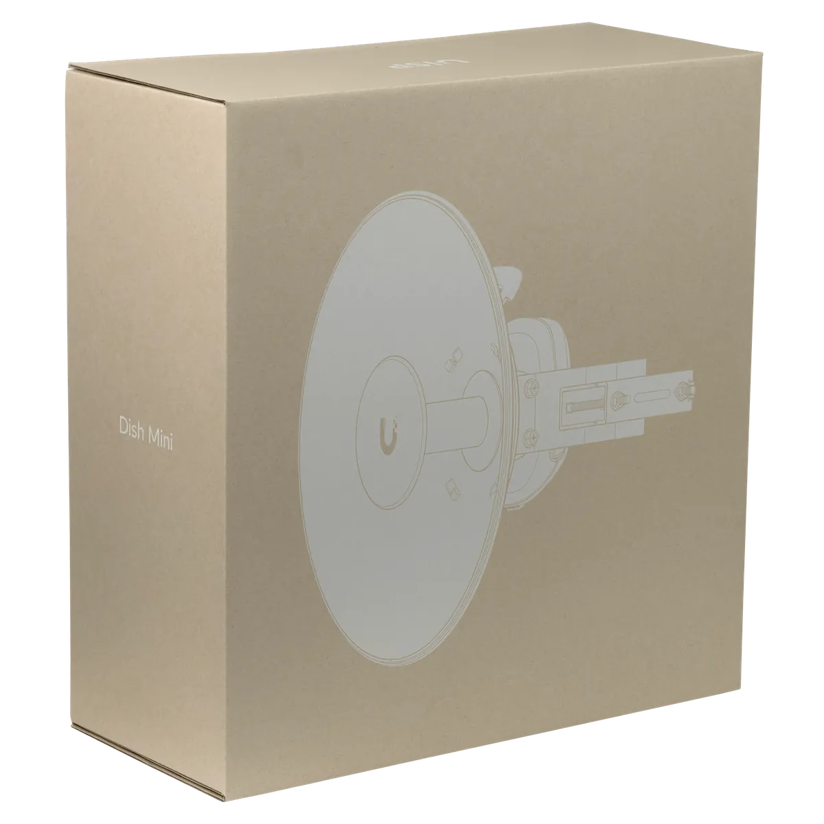 Antena direccional compacta Ubiquiti UISP-DISH-MINI 26dBi 5GHz IPX6 42cm 3