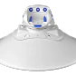 Antena direccional compacta Ubiquiti UISP-DISH-MINI 26dBi 5GHz IPX6 42cm - Miniatura 5