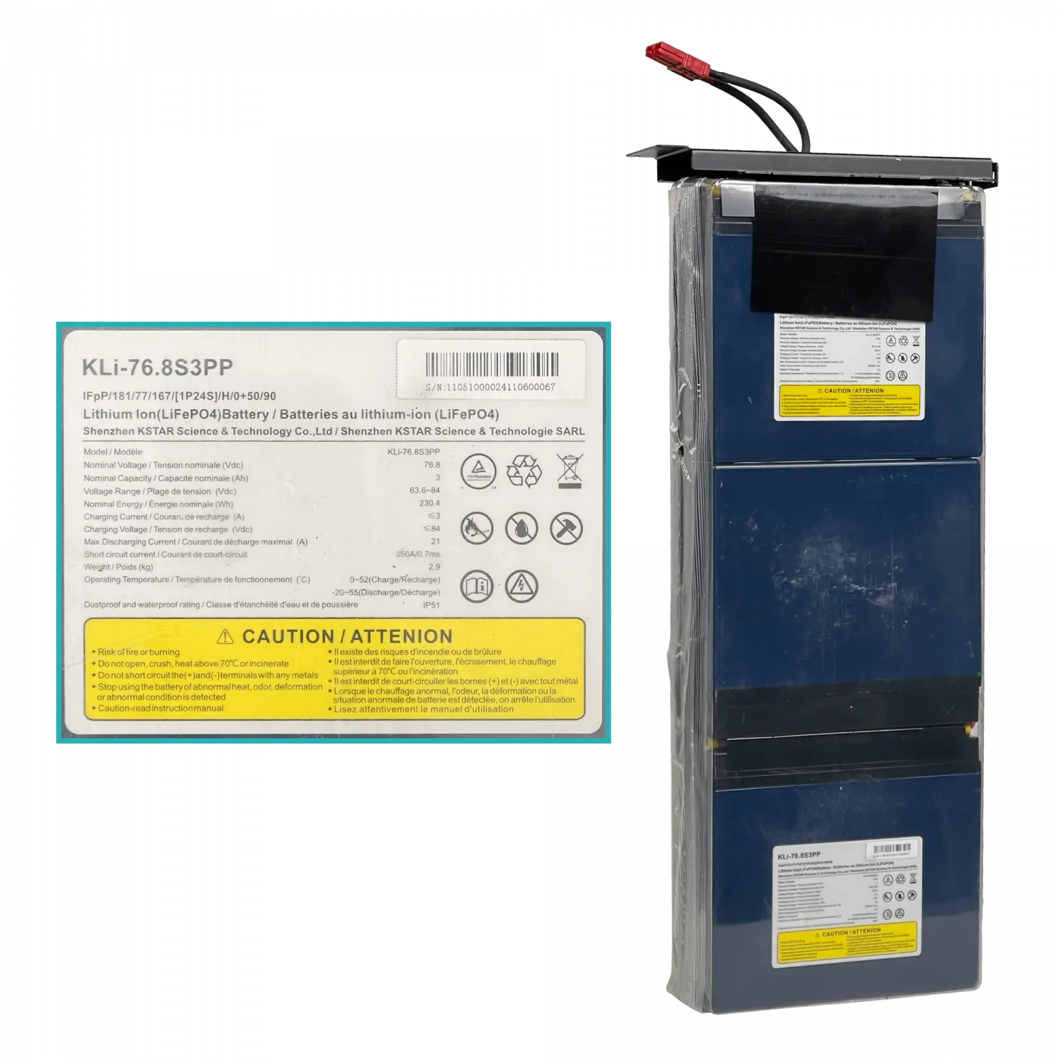 UPS Enersafe ESOL RTH-L 3KVA – Batería Ion Litio, 3000W, Rack/Torre, Online (Doble Conversión) 5