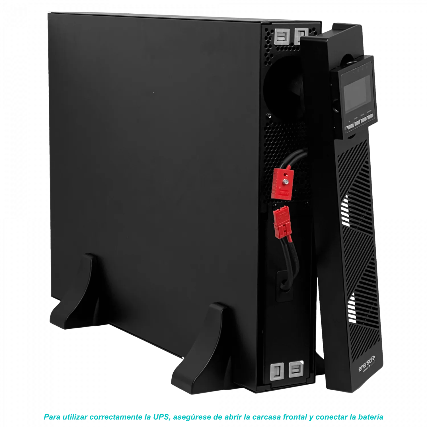 UPS Enersafe ESOL RTH-L 3KVA – Batería Ion Litio, 3000W, Rack/Torre, Online (Doble Conversión) 6