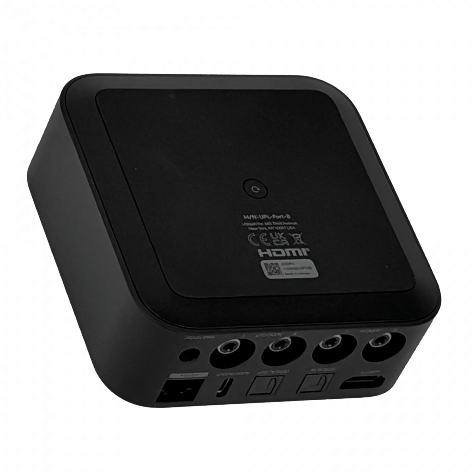 UBIQUITI Negro 4-RCA eARC 2-Optico 1-100 USB-C Reproduce Audio Digital 5