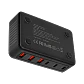 Estacion de Carga 100W 3-USB-AH 5VDC 3-USB-CH 5-12VDC 100-240VAC - Miniatura 8