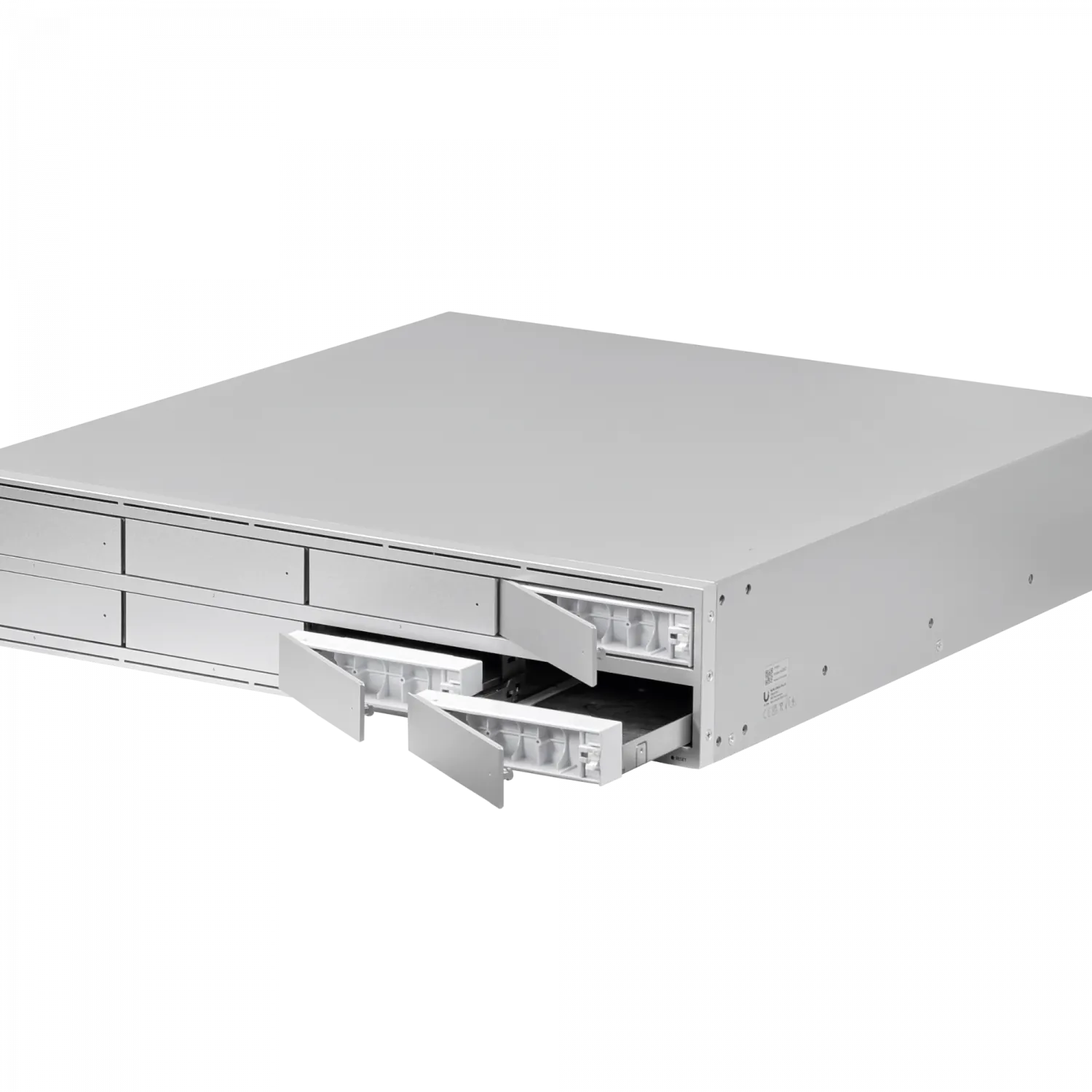 UBIQUITI NAS 8xHD-RAID 2-M.2 1-10G 2-SFP+ 2U 2(1-PSU-1215) UniFi Drive 8