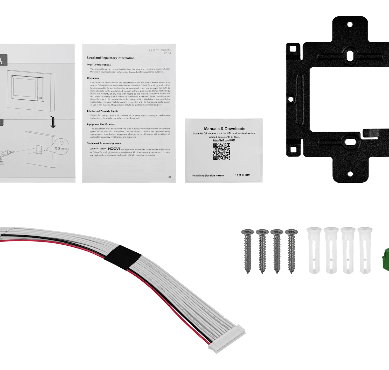 DAHUA Pantalla Interior 7p-Touch SIP 1-100-PoE/AF 8GB VTH2421FW-P 6