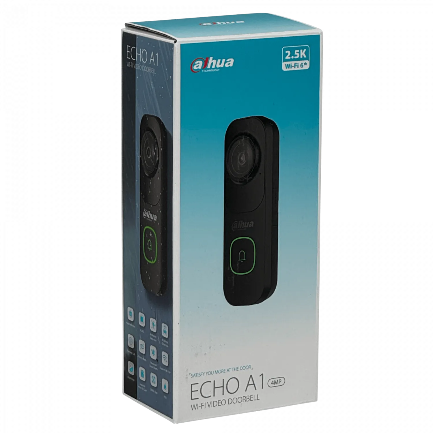 DAHUA req-WiFi 4MP Timbre AI CCTV-IR Bluetooth MicroSD USB-C Microfono 2