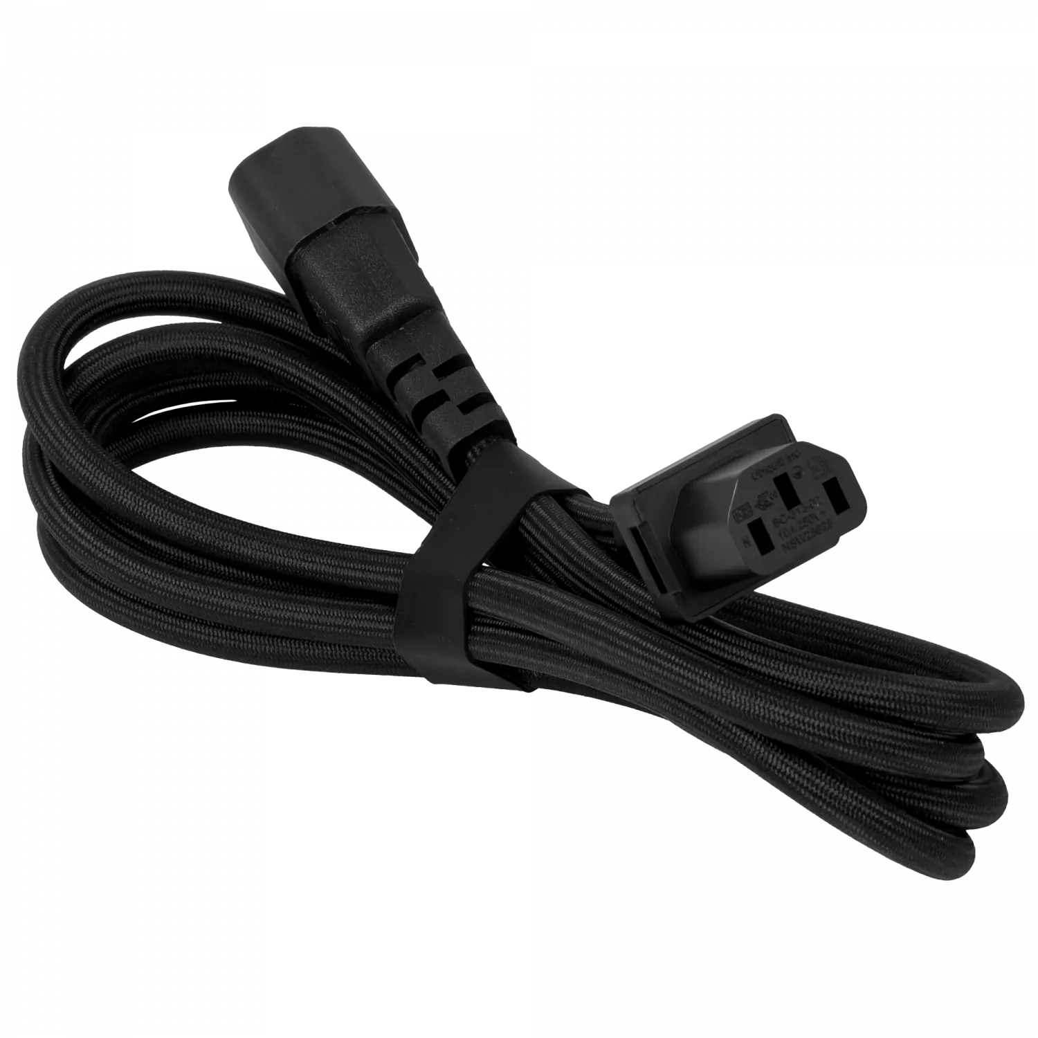 UI 1,8mt Negro Macho Hembra Cable Poder 10A IEC UACC-CABLE-C13-C14 2