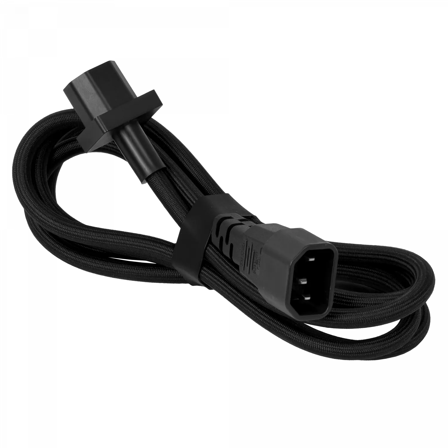 UI 1,8mt Negro Macho Hembra Cable Poder 10A IEC UACC-CABLE-C13-C14 3