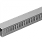 Canaleta Ranurada 2mt x 40x40mm Gris para Tablero Electrico - Miniatura 1