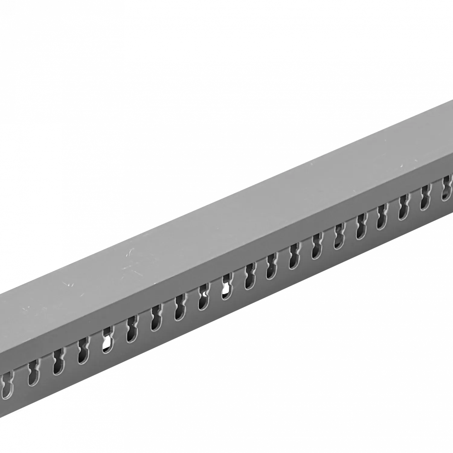 Canaleta Ranurada 2mt x 25x25mm Gris para Tablero Electrico 1