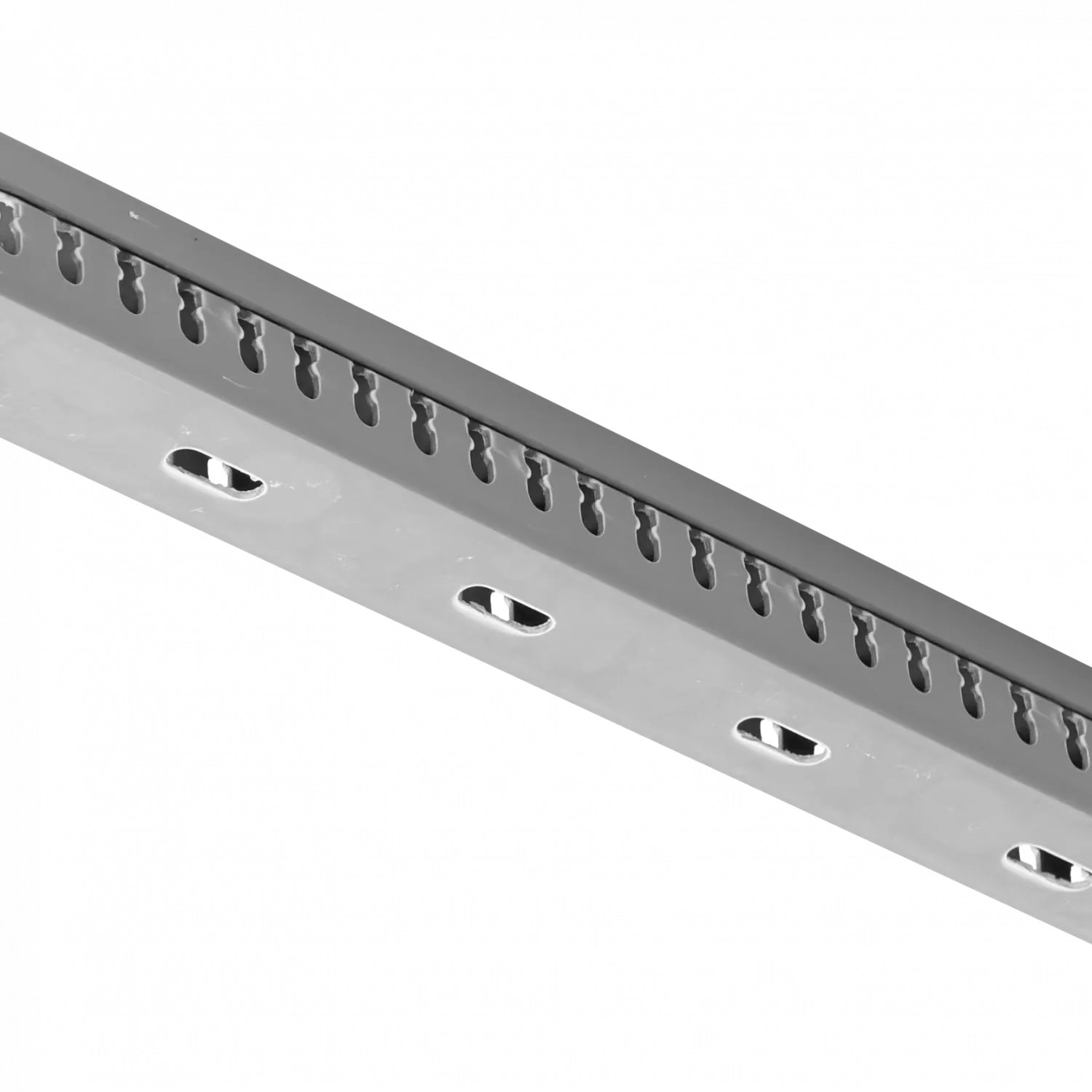 Canaleta Ranurada 2mt x 25x25mm Gris para Tablero Electrico 2