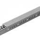 Canaleta Ranurada 2mt x 25x25mm Gris para Tablero Electrico - Miniatura 4