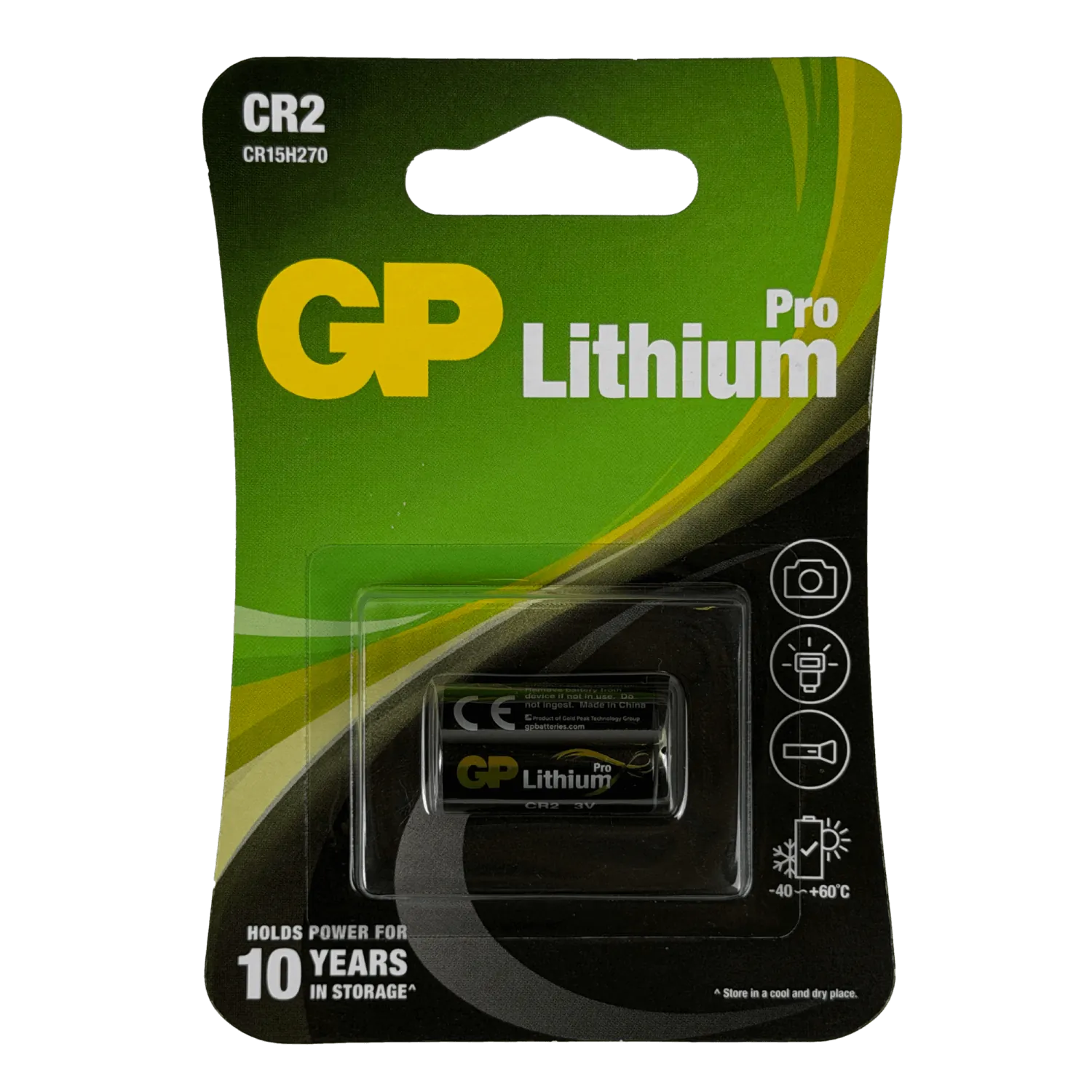 15x27mm Pila Litio 3V Lithium Bateria CR15H270 15270 Reciclable 3