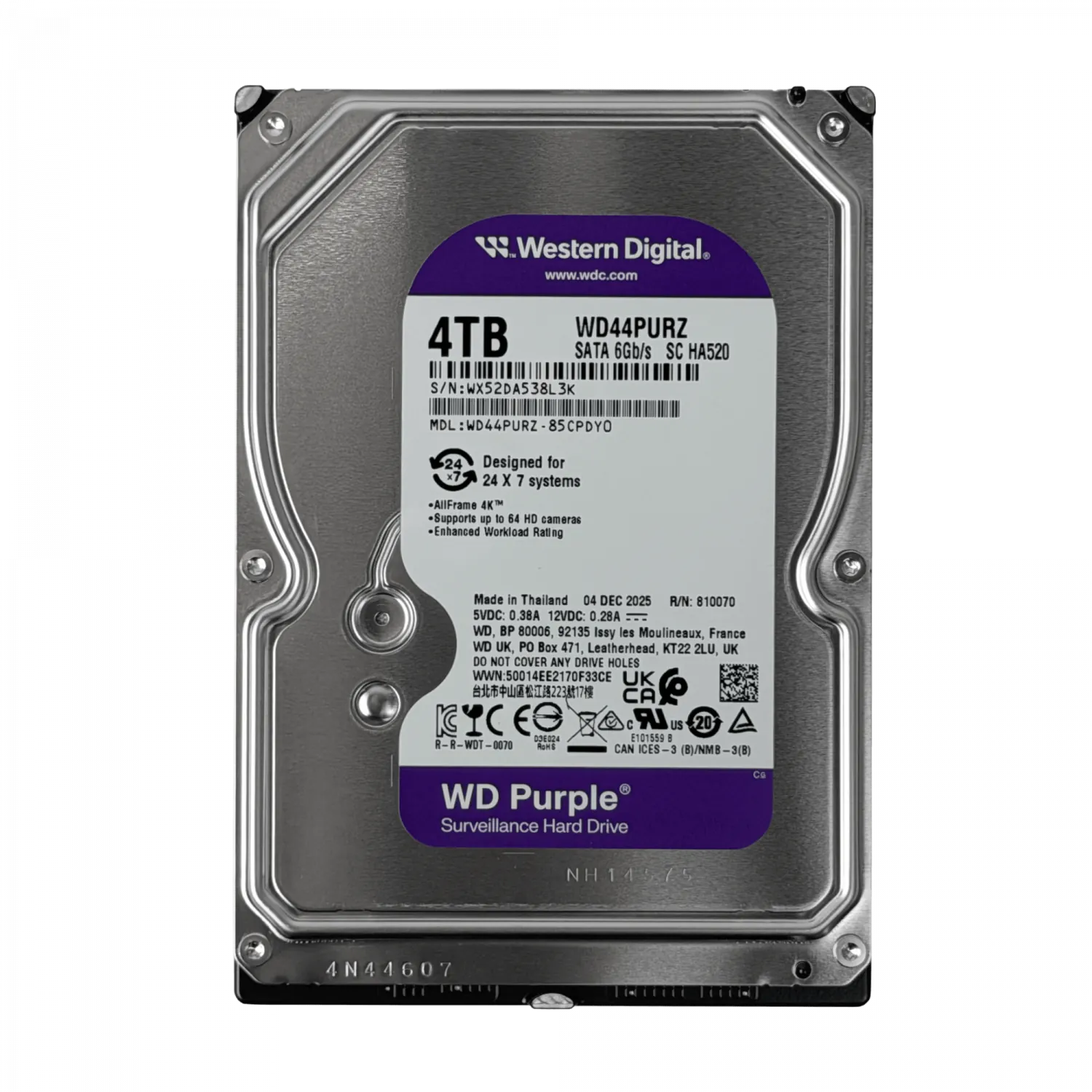 Disco Duro Ubiquiti UI-4TB 4TB 3.5
