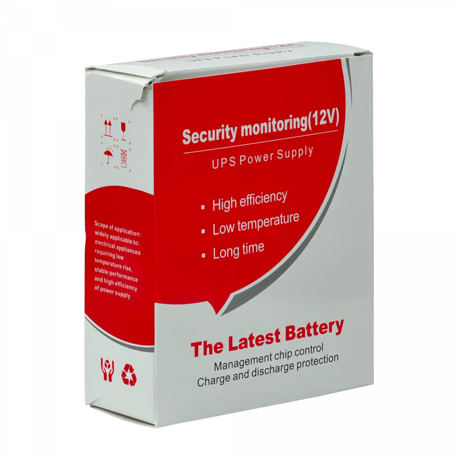 UPS 12Vdc 43Wh 3600mAh in:220VAC out:12V/2A Plug 5,5x2,1mm Bats Litio 7