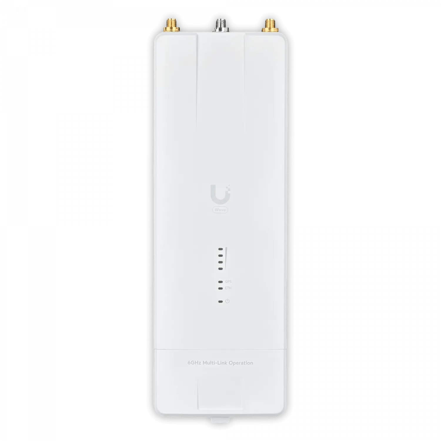 UI 6/5GHz/WiFi7 1-10G 1-SFP+ 2-RPSMA-H .SMA-GPS inc54V PTP 24dBm IPX6 1