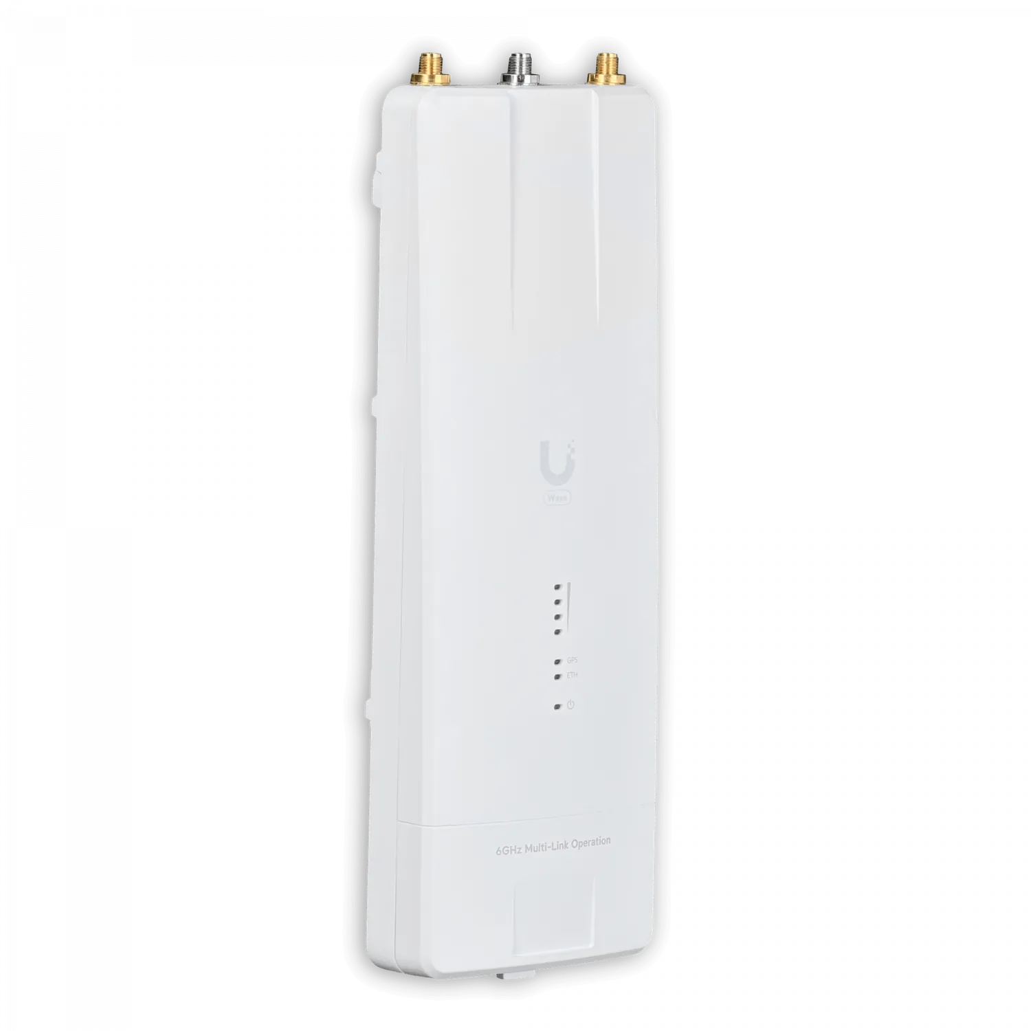 UI 6/5GHz/WiFi7 1-10G 1-SFP+ 2-RPSMA-H .SMA-GPS inc54V PTP 24dBm IPX6 6
