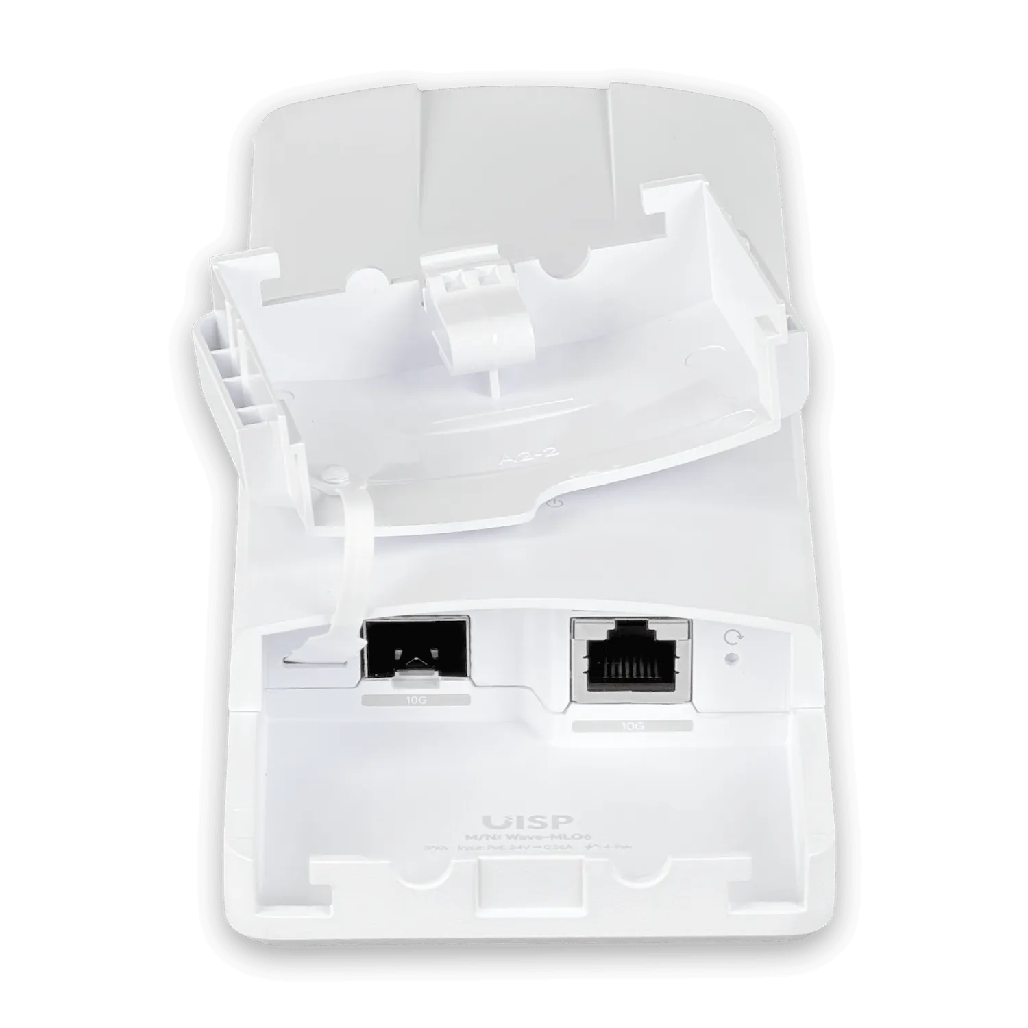 UI 6/5GHz/WiFi7 1-10G 1-SFP+ 2-RPSMA-H .SMA-GPS inc54V PTP 24dBm IPX6 7