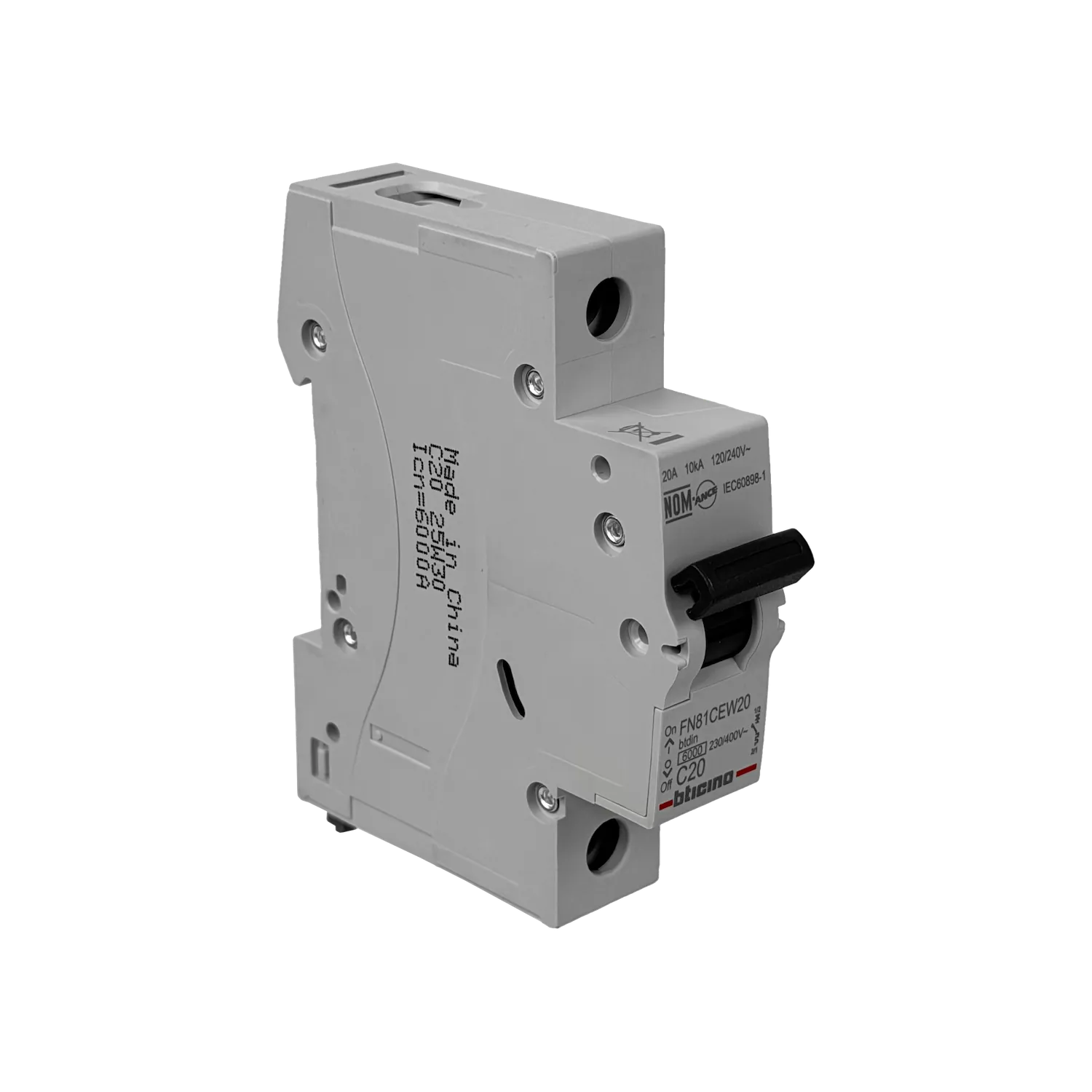 Unipolar 20A 10kA 230/400V Interruptor Automatico Termomagnetico C20 2