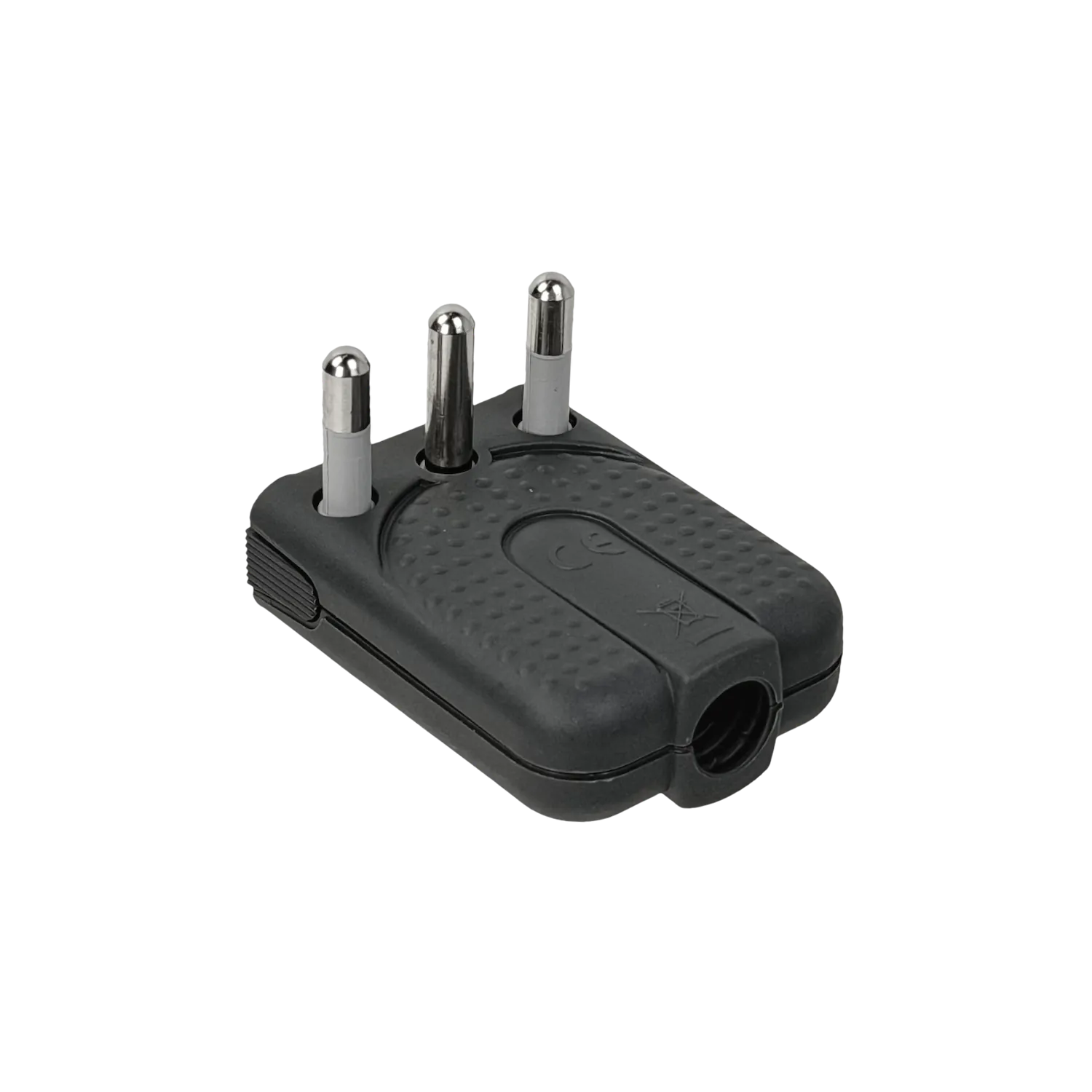 BTICINO 2P+T 16A Enchufe Macho Volante 2 Posiciones S2466TGE 5