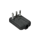 BTICINO 2P+T 16A Enchufe Macho Volante 2 Posiciones S2466TGE - Miniatura 5