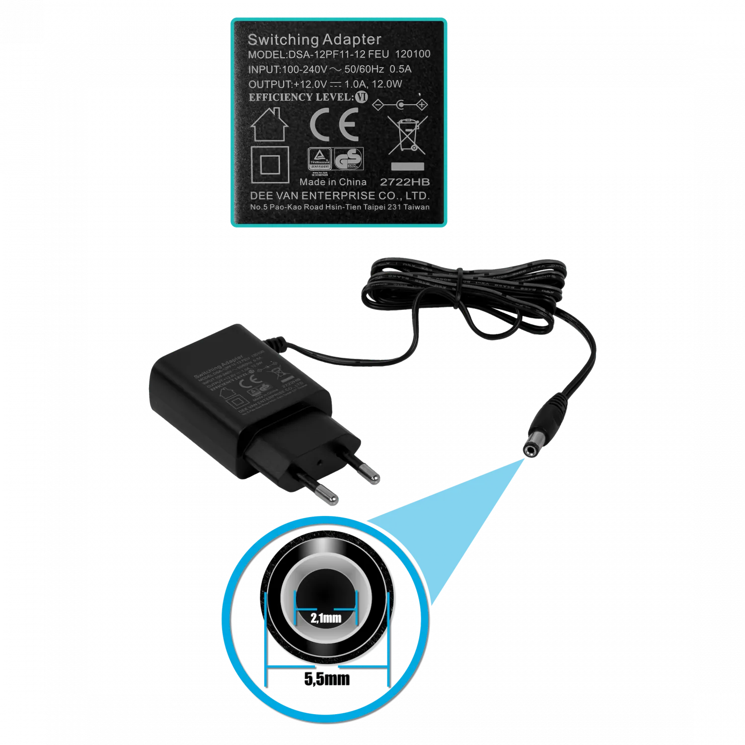CUDY 4 Ant Fijas 1-WAN 4-1000 AC1200 VPN 2,4/5GHz inc-12V Router 2