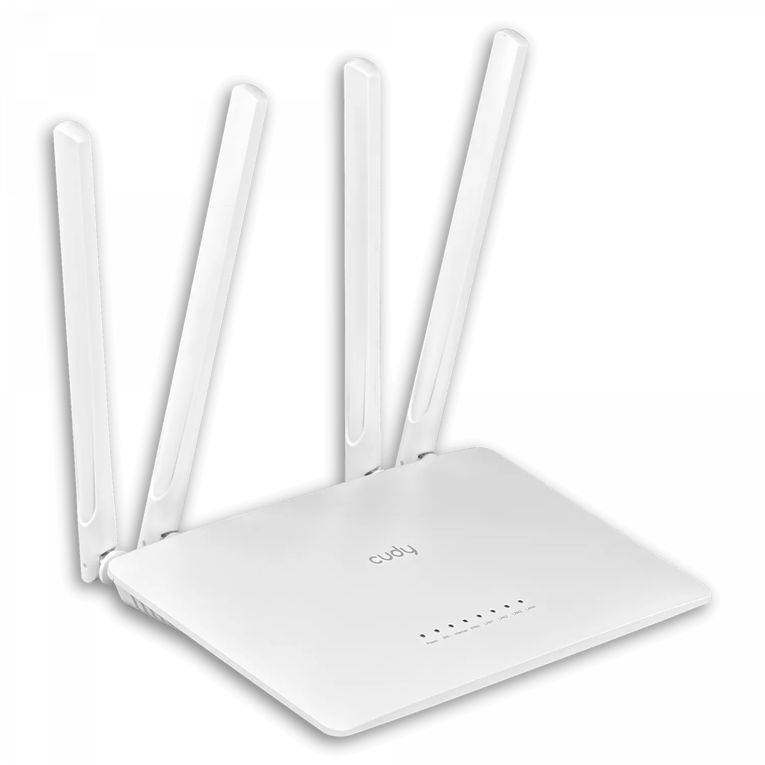 CUDY 4 Ant Fijas 1-WAN 4-1000 AC1200 VPN 2,4/5GHz inc-12V Router 4