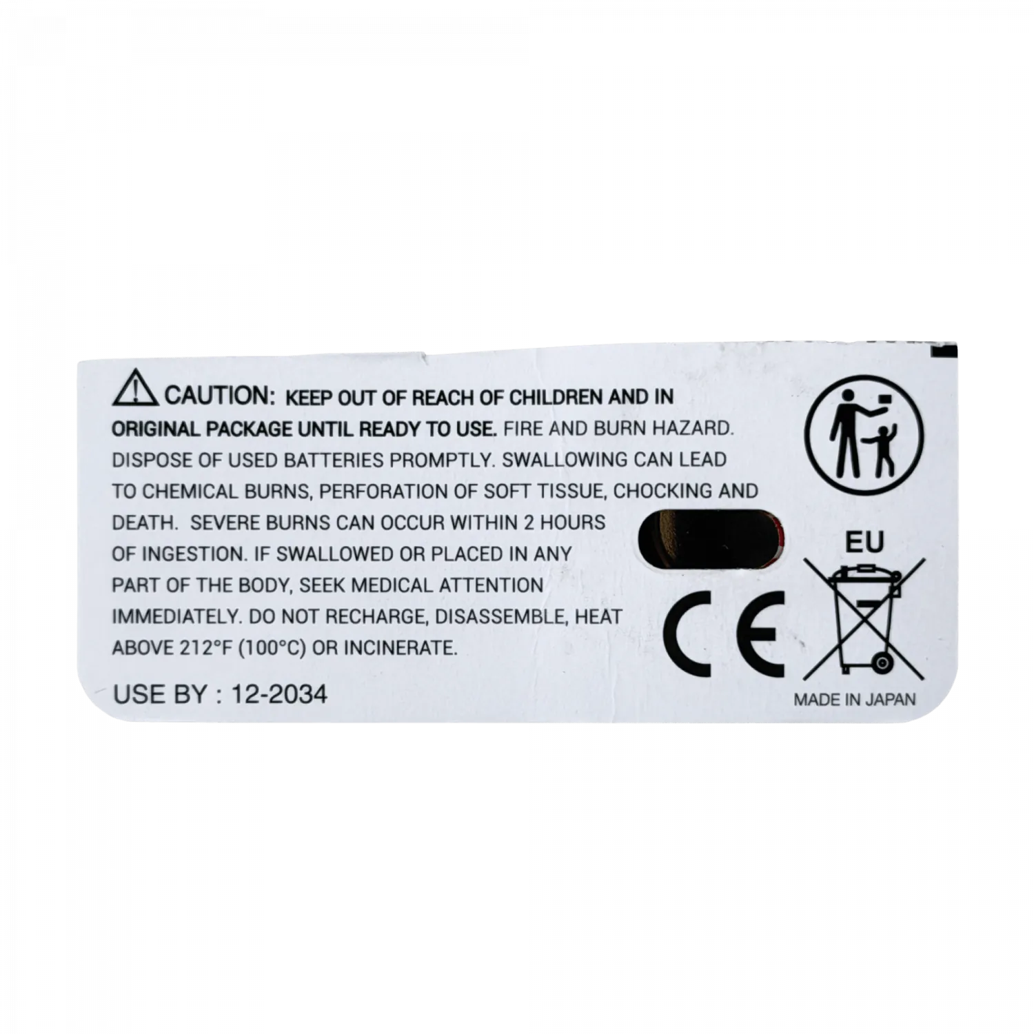 MAXELL 1,6x16mm Pila Litio Lithium Reloj 3V 1.6x16mm CR1616 3