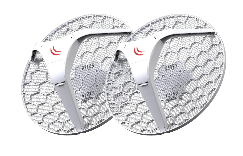 MIKROTIK 2-Grillas 60GHz 802.11ad 1-1000 L3 inc24V 1,8gbps 1,5km 391mm 1