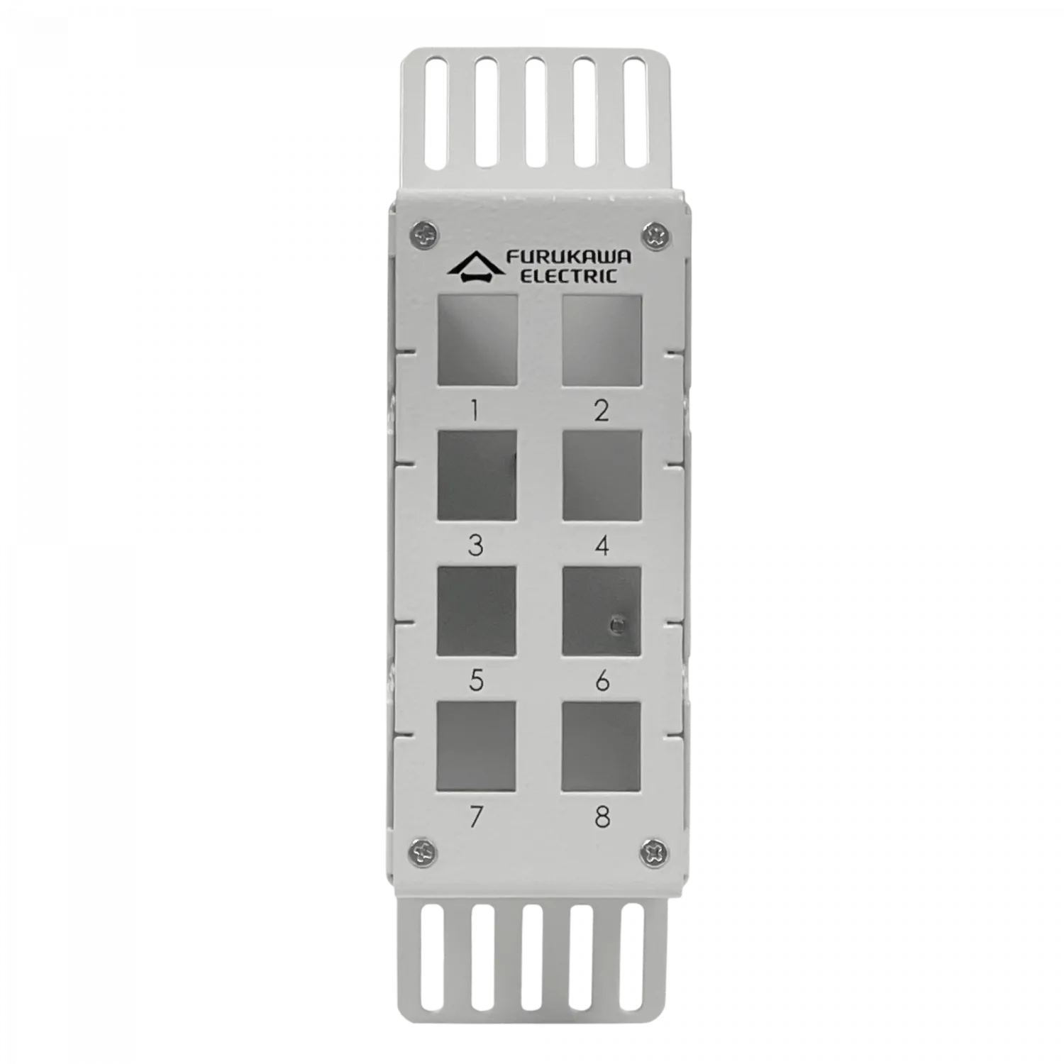 FURUKAWA Req-8-Keystone Patch Panel Riel Din Vacio Metal 8P 35150333 7
