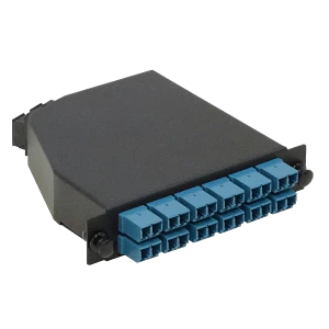 Cassette de Fibra Óptica Pre-conectorizado SM 24-LC a 2-MPO/M para Panel 1U - CALCSM