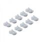 10-unids Sin guia p/Unifilar Cat6 UTP Conector RJ45 - Miniatura 1