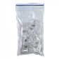 10-unids Sin guia p/Unifilar Cat6 UTP Conector RJ45 - Miniatura 2