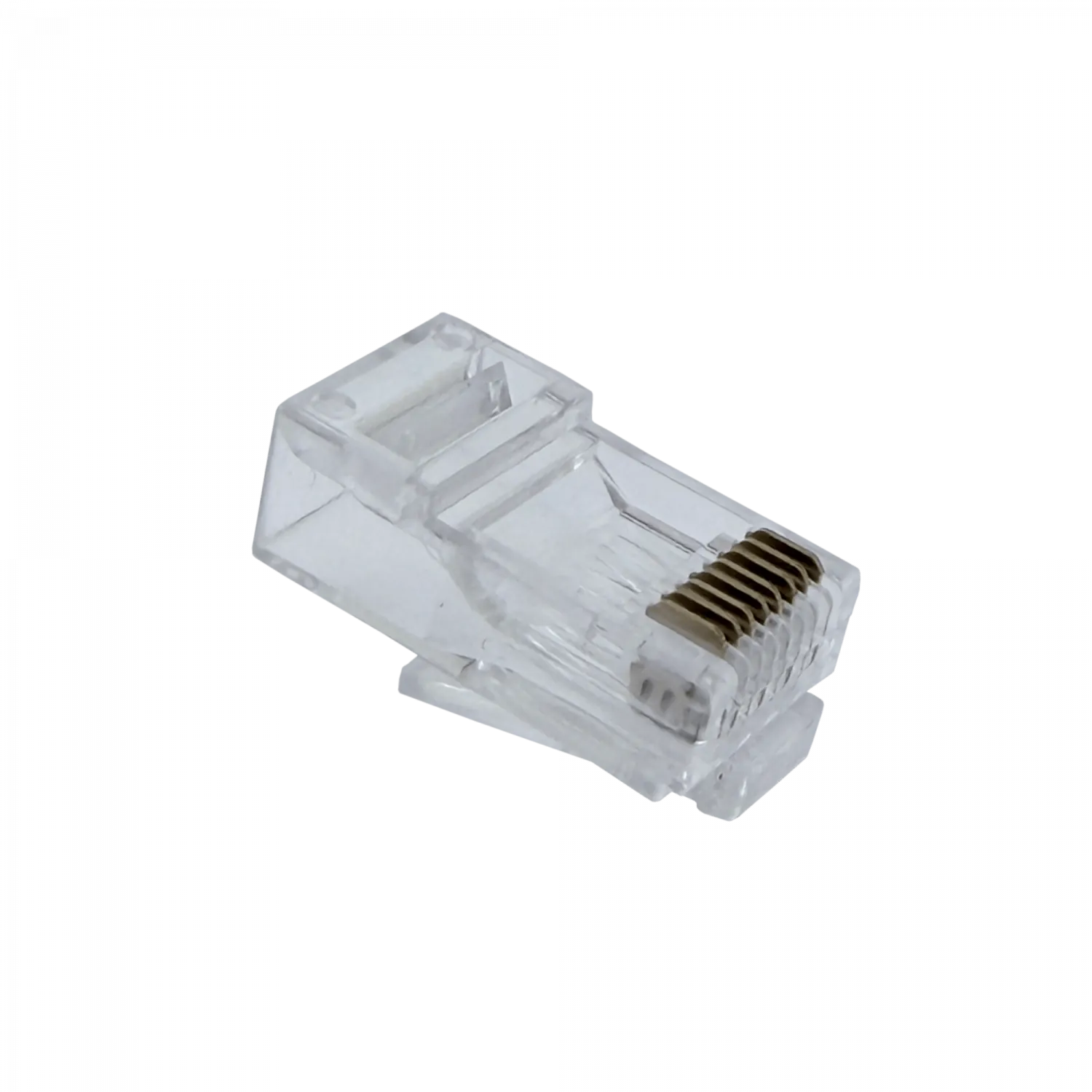 10-unids Sin guia p/Unifilar Cat6 UTP Conector RJ45 4