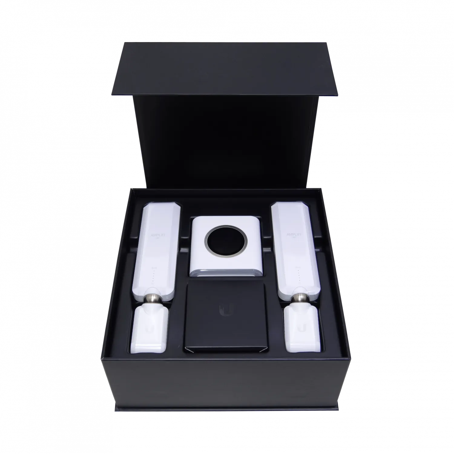 Pack de 2, Sistema Mesh Wi-Fi 5 en Malla AmpliFi Mesh de Ubiquiti - Router y 2 Extensores 6