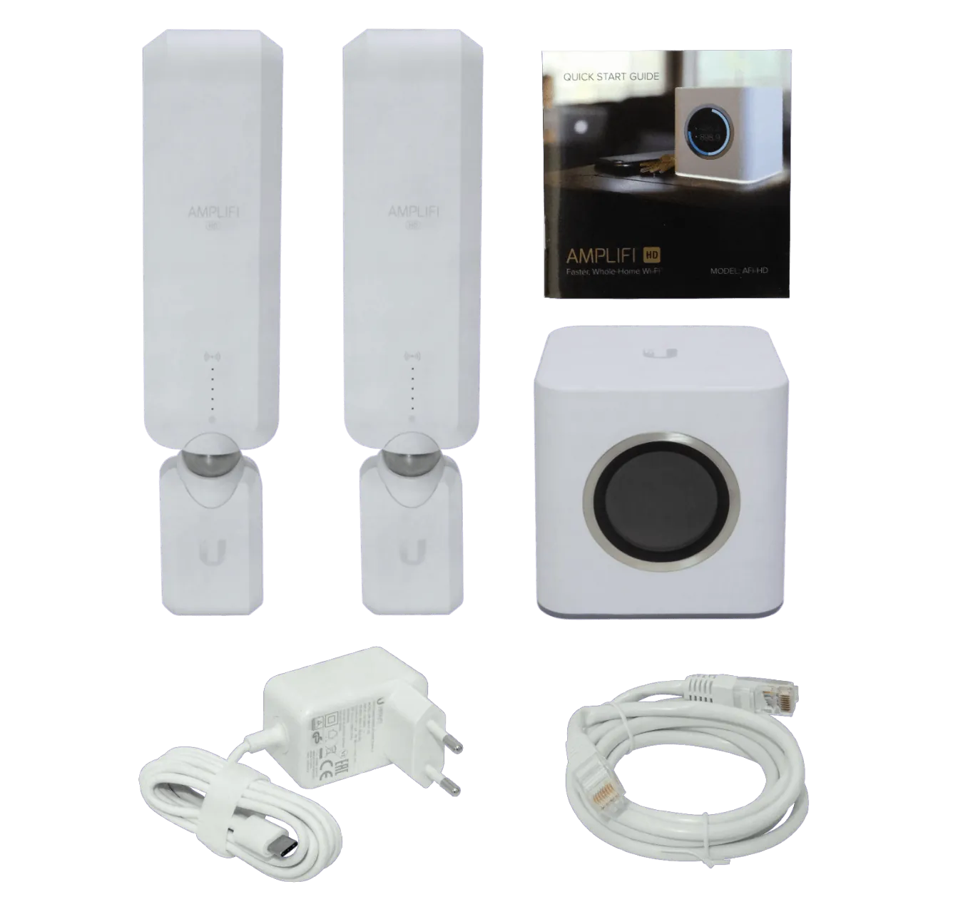 Pack de 2, Sistema Mesh Wi-Fi 5 en Malla AmpliFi Mesh de Ubiquiti - Router y 2 Extensores 9