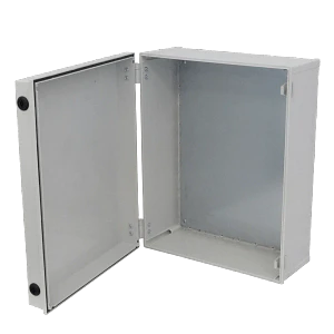 Tablero Estanco 400x500x200 mm, IP66, Plastico Gris con Placa, KG-4050 