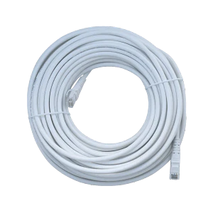 Cable patch Cat6 U/UTP 20mt blanco LSZH inyectado multifilar