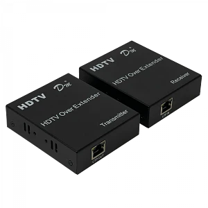 Extensor HDMI sobre UTP 120m 1080p con IR, Compatible CAT5E/CAT6, Incluye Adaptador 5V-2A